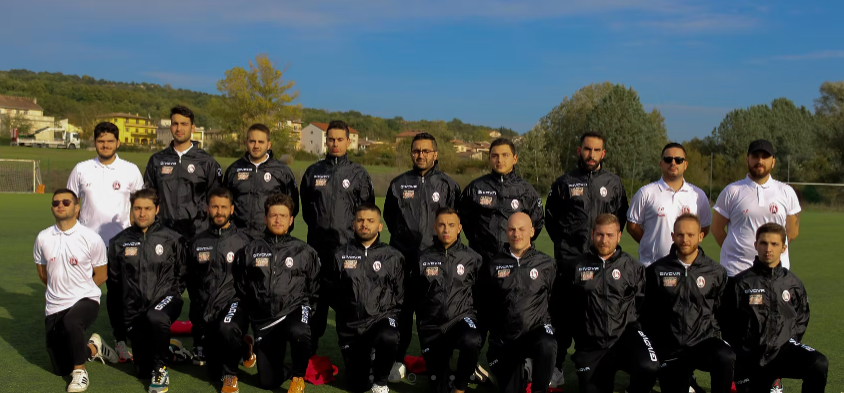 Squadra ASD Domenico D'Amico — divisa nera con dettagli bianchi